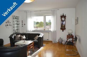 Wohnzimmer Eigentumswohnung KA-Waldstadt